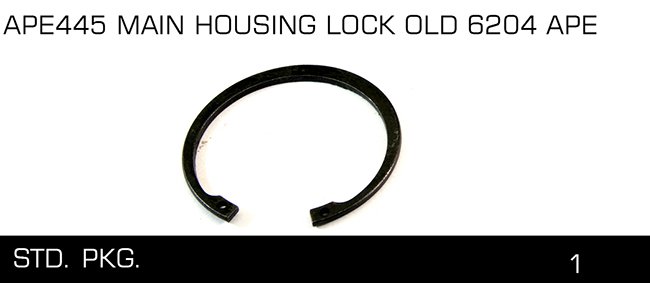 APE445 MAIN HOUSING LOCK OLD 6204 APE